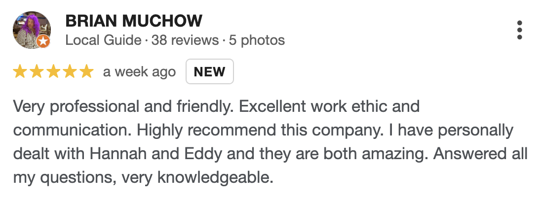 Pool cleaning review from Brian Muchow